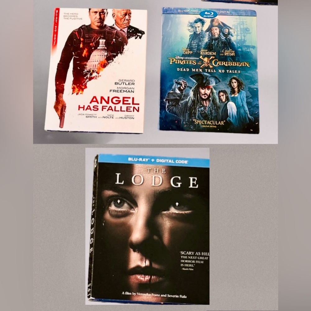 Movie bundle of 3 sealed